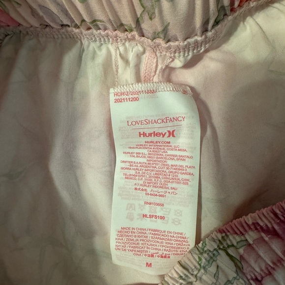 Love shack fancy x hurley athletic shorts - Picture 3 of 4